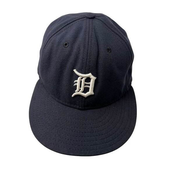 Detroit Tigers 59Fifty Fitted 7 1/4 On Field MLB Baseball Hat Cap Made in USA - Picture 2 of 12